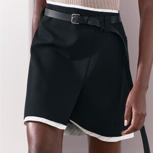Zara mixed mini skirt